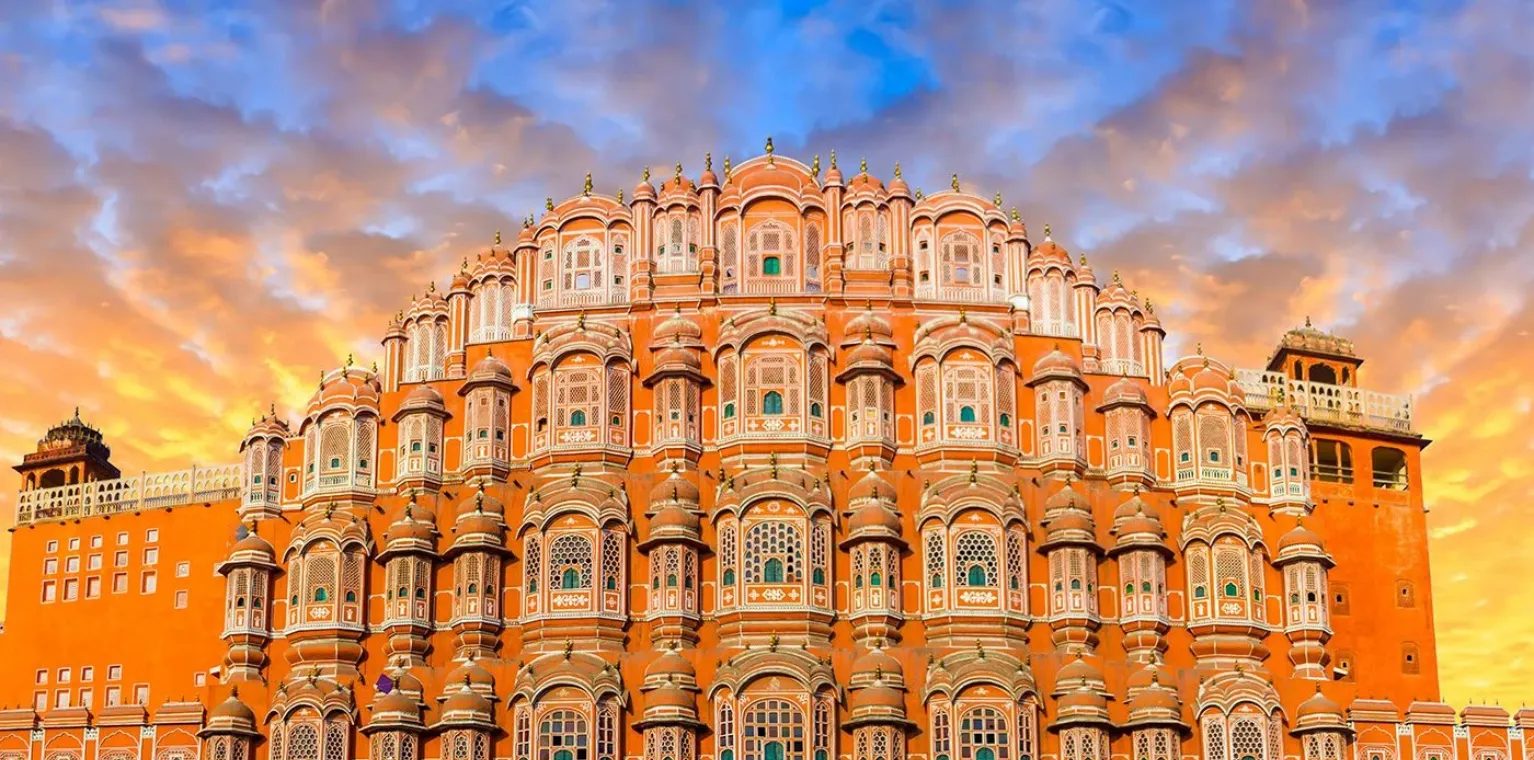 Hawa Mahal in Jaipur, Rajasthan