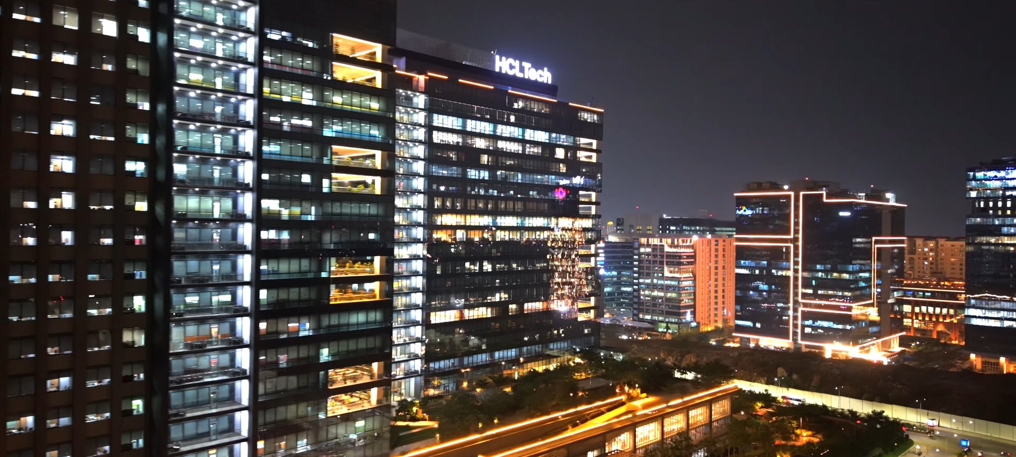 HITEC City corporate office buildings in Hyderabad for IT staffing and technology recruitment