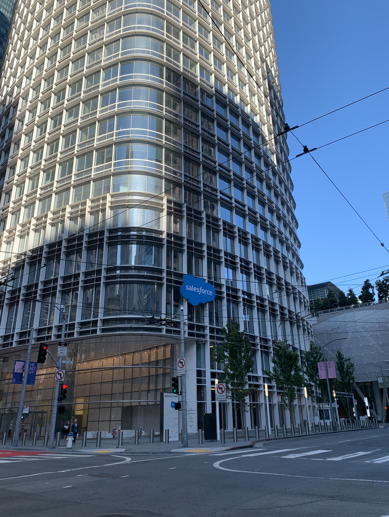Salesforce Tower corporate office building in San Francisco, California