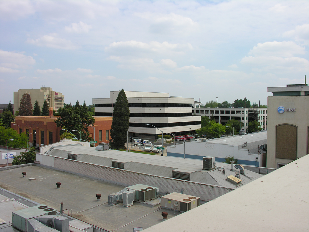 Downtown Visalia, California