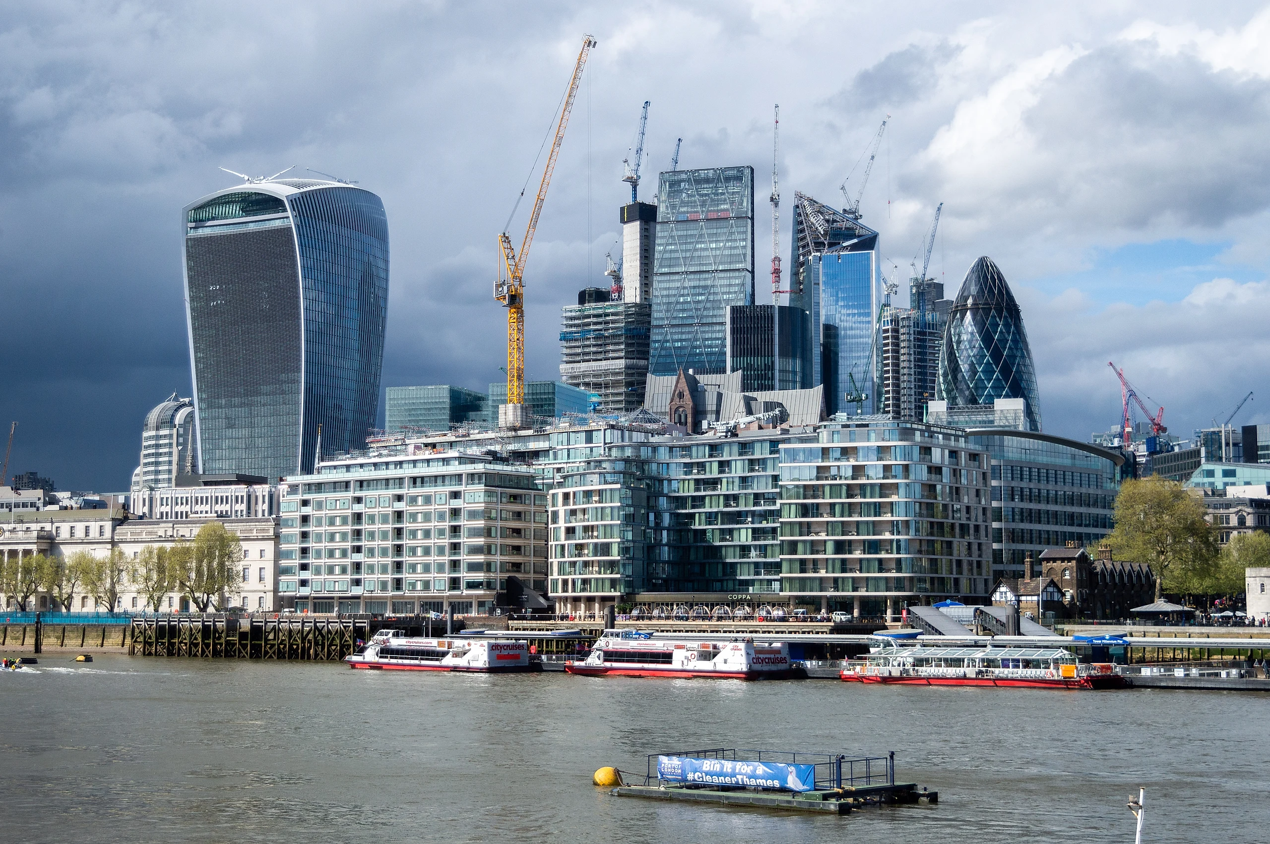 London city centre skyline