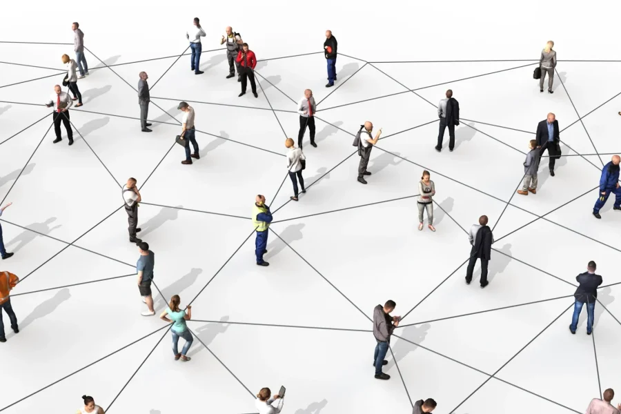 large-group-diverse-people-connected-by-lines-3d-rendering-person